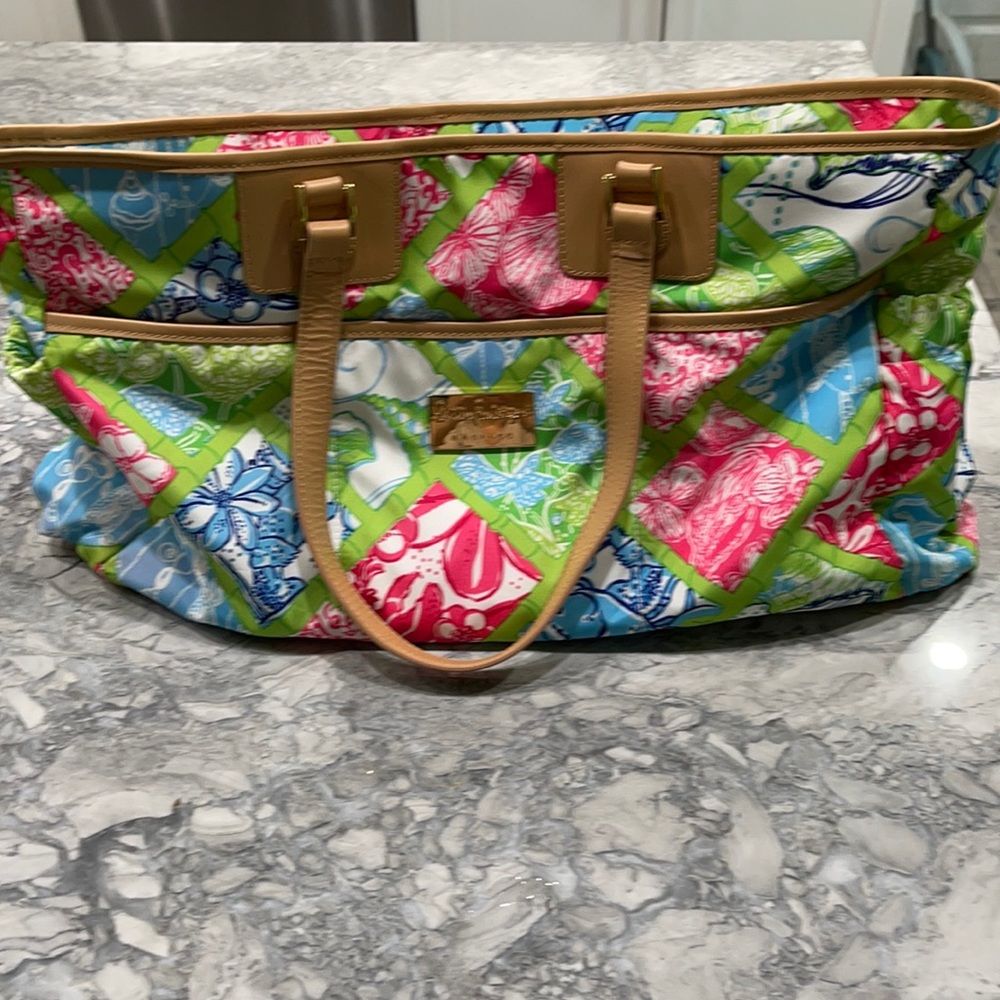 Lilly Pulitzer Baby Bag. Used once, without tags.